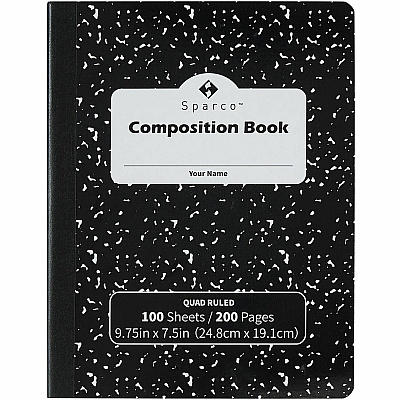 Sparco Business Source Quadrille Ruled Composition Notebook (20957CT)