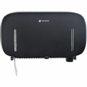 San Jamar Timeless Twin-Roll Bathroom Tissue Dispenser (R4200BK)