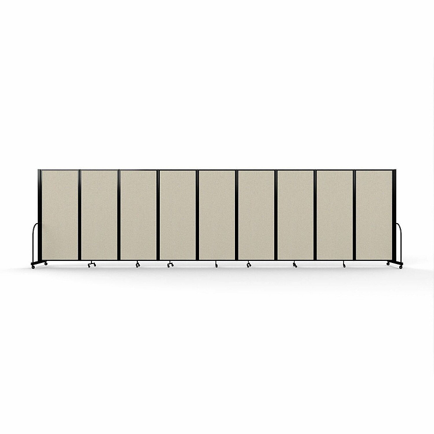 Screenflex Full Motion Room Dividers (FSH6109BSND)