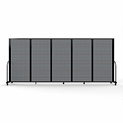 Screenflex Full Motion Room Dividers (FSH605BDG)