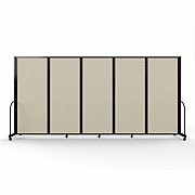 Screenflex Full Motion Room Dividers (FSH6105BSND)