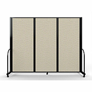 Screenflex Full Motion Room Dividers (FSH6103BSND)