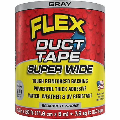 Flex Seal Super Wide Duct Tape (DTGRYR4620)