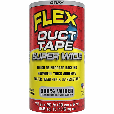 Flex Seal Super Wide Duct Tape (DTGRYR7520)