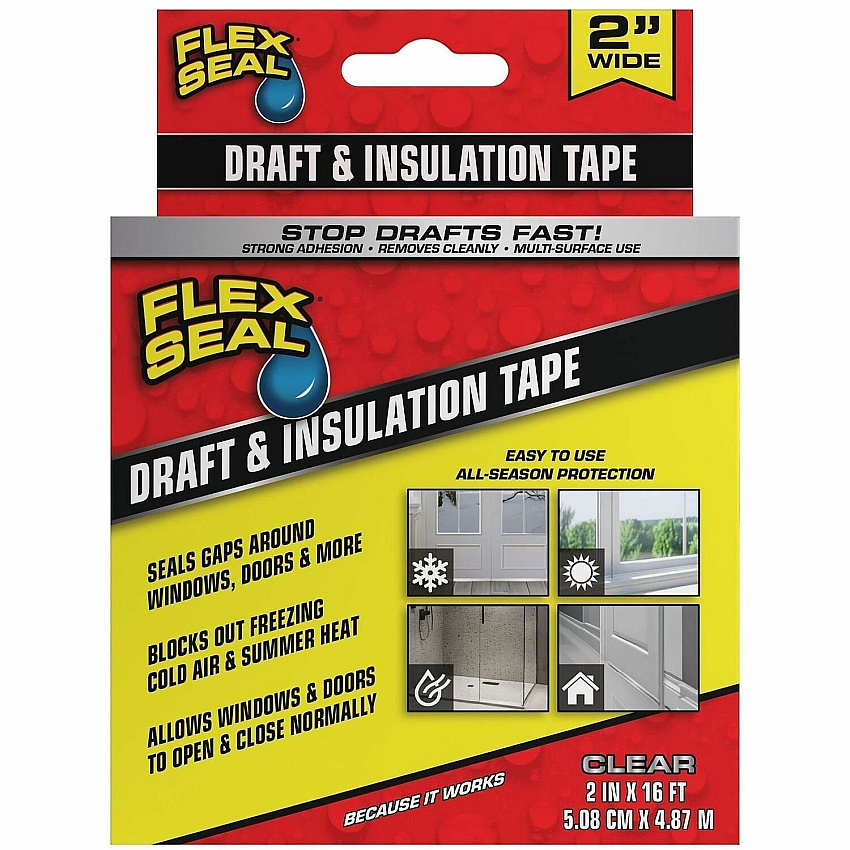Flex Seal Draft Tape (DFSCLR0216)