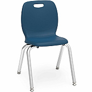 Lorell League 14" Seat Student Stacking Chairs (99904NY)