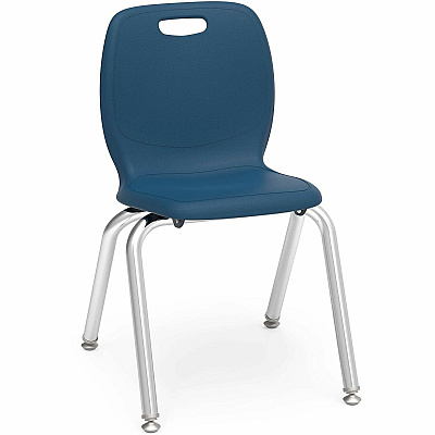 Lorell League 14" Seat Student Stacking Chairs (99904NY)