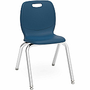 Lorell League 16" Seat Student Stacking Chairs (99905NY)