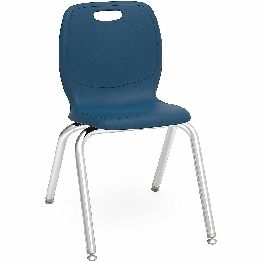 Lorell League 16" Seat Student Stacking Chairs (99905NY)