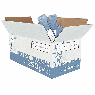 Go Mouthwash Go Mouthwash Travel-Size Body Wash Packets (BW250)