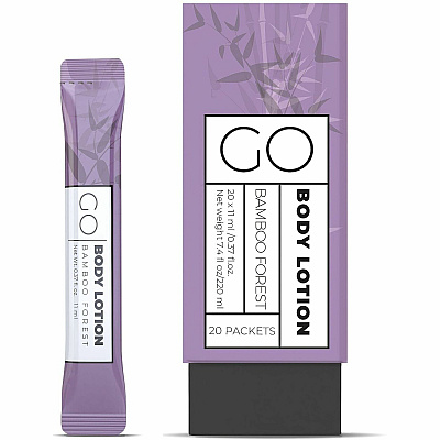 Go Mouthwash Go Mouthwash Travel-Size Body Lotion Packets (BL20)