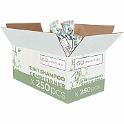 Go Mouthwash Go Mouthwash Travel-Size 2-in-1 Shampoo/Conditioner Packets (SC250)