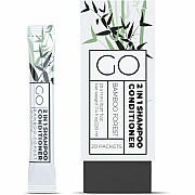 Go Mouthwash Go Mouthwash Travel-Size 2-in-1 Shampoo/Conditioner Packets (SC20)