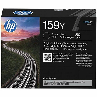 HP 159Y Original Extra High Yield Laser Toner Cartridge - Black - 1 Each (W1590Y)