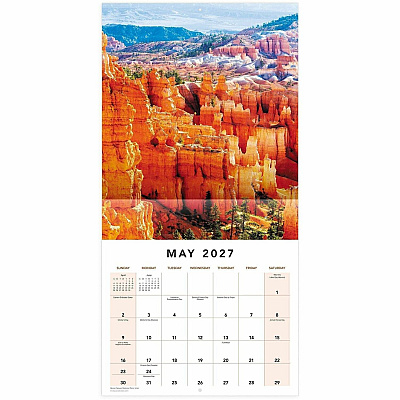 Mead National Parks Monthly Wall Calendar (LME30810)