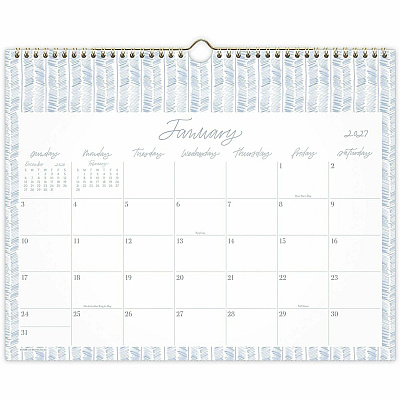 Cambridge Leah Bische Monthly Wall Calendar (LB55707)