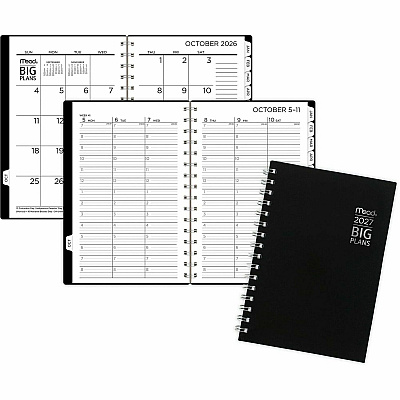Mead BIG PLANS Weekly/Monthly Planner (CRW43005)