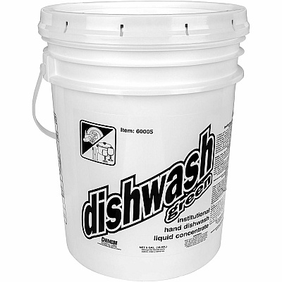 Genuine Joe Dishwash Green Liquid Dish Soap (01306)