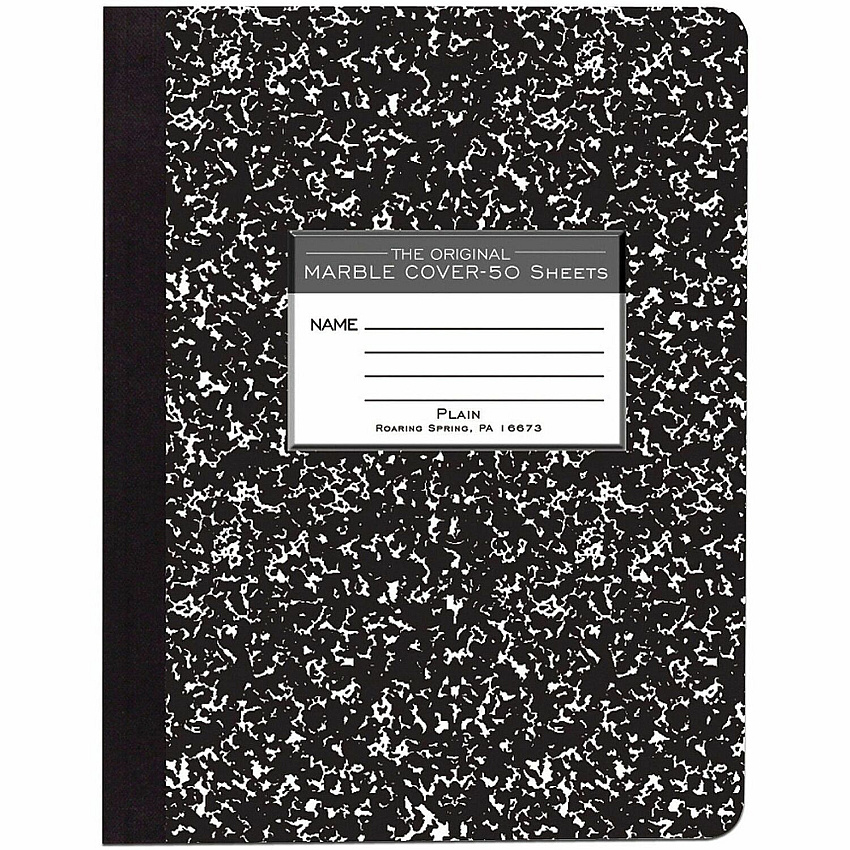 Roaring Spring Unruled Paper Composition Book (77260CT)