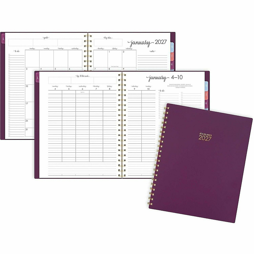 AT-A-GLANCE Harmony Weekly/Monthly Planner (109990518)