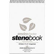 Roaring Spring Enviroshades Gregg-Ruled Steno Book (12274CT)