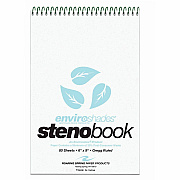 Roaring Spring Enviroshades Gregg-Ruled Steno Book (12284CT)