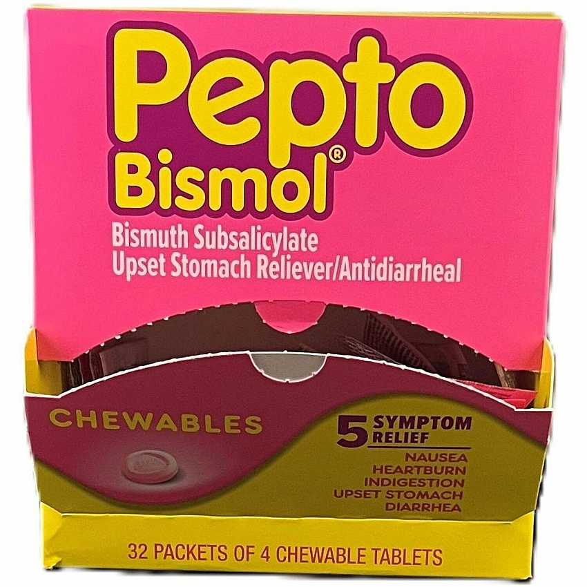 Lil' Drugstore Lil' Drugstore Pepto-Bismol Chewable Tablets (00201)