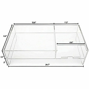 Kantek 2-Tier Acrylic Monitor Stand (AMS340)