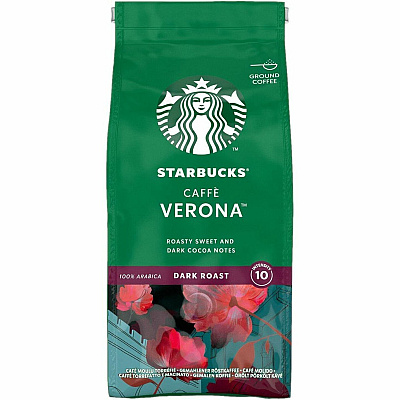 Starbucks Ground Caffe Verona Dark Roast Ground Coffee (12413966CT)