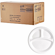 Genuine Joe BPI Certified Compostable Paper Plate (02045)
