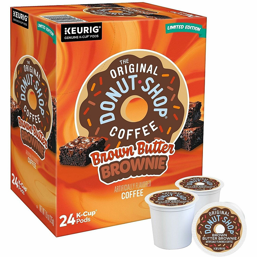 The Original Donut Shop K-Cup Brown Butter Brownie Coffee (0794)