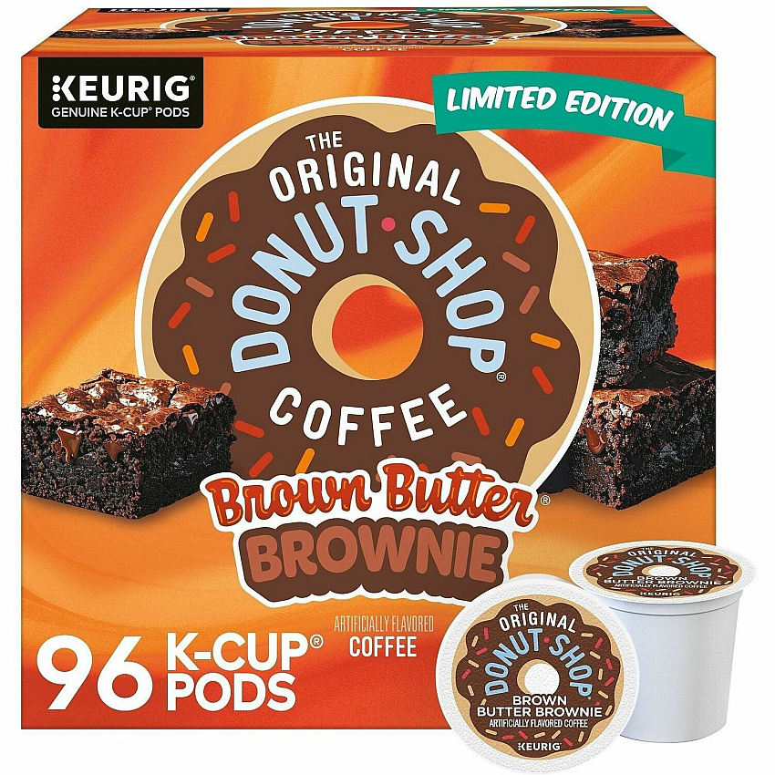 The Original Donut Shop K-Cup Brown Butter Brownie Coffee (0794CT)