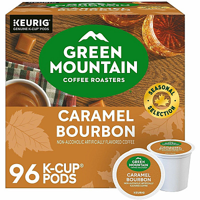Green Mountain Coffee Roasters K-Cup Caramel Bourbon Coffee (1081CT)