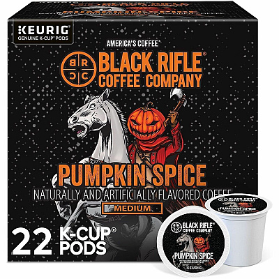 Black Rifle Coffee Company Coffee Company Coffee Company Black Rifle Coffee Company Coffee Company K-Cup Pumpkin Spice Coffee (0844)