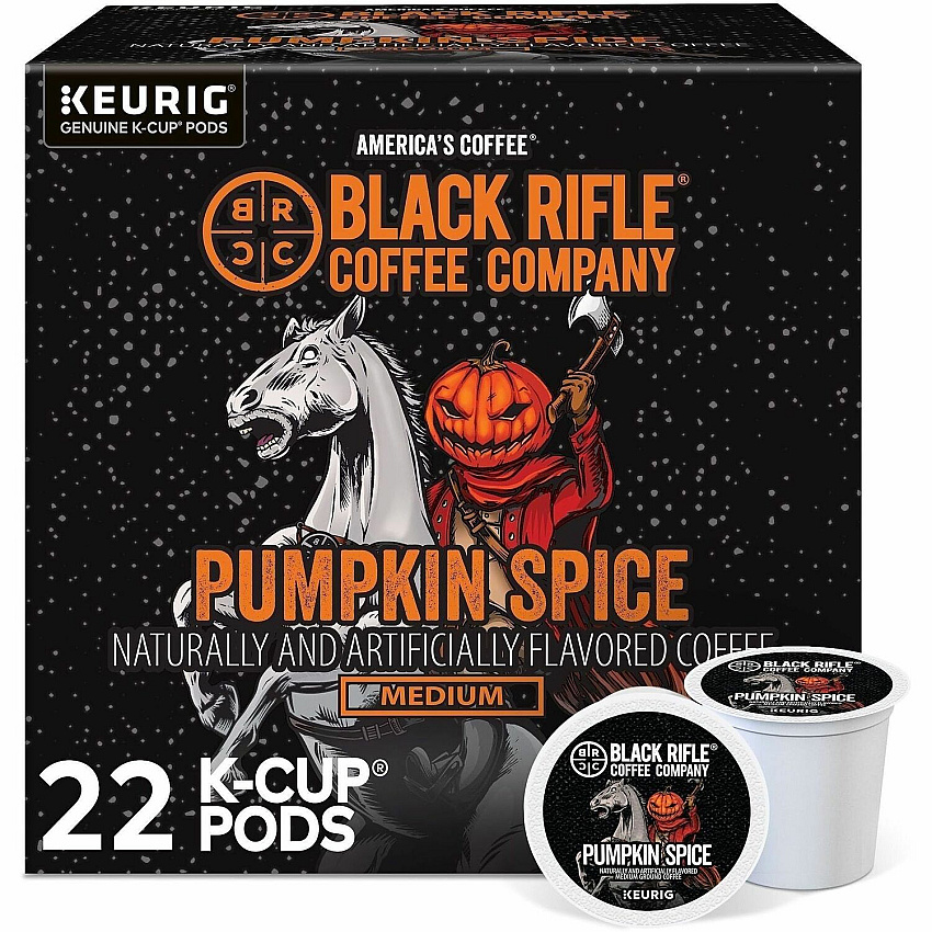 Black Rifle Coffee Company Coffee Company Coffee Company Black Rifle Coffee Company Coffee Company K-Cup Pumpkin Spice Coffee (0844)