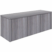 Lorell Essentials Wall-Mounted Hutches with Wood Doors (69635)