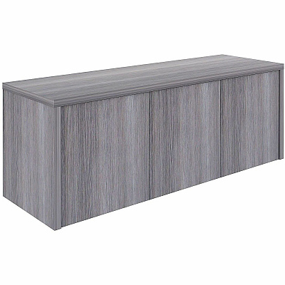 Lorell Essentials Wall-Mounted Hutches with Wood Doors (69635)