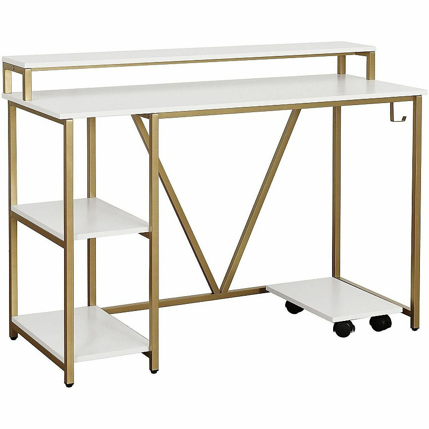 Techni Mobili Industrial Writing Desk (7310DGLD)