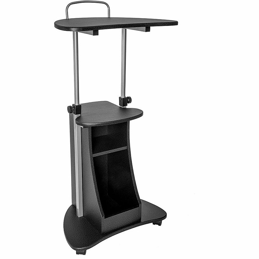 Techni Mobili Sit-to-Stand Rolling Laptop Cart (B002GPH06)