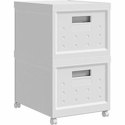 Techni Mobili Stackable Rolling File Boxes (SBXF205)