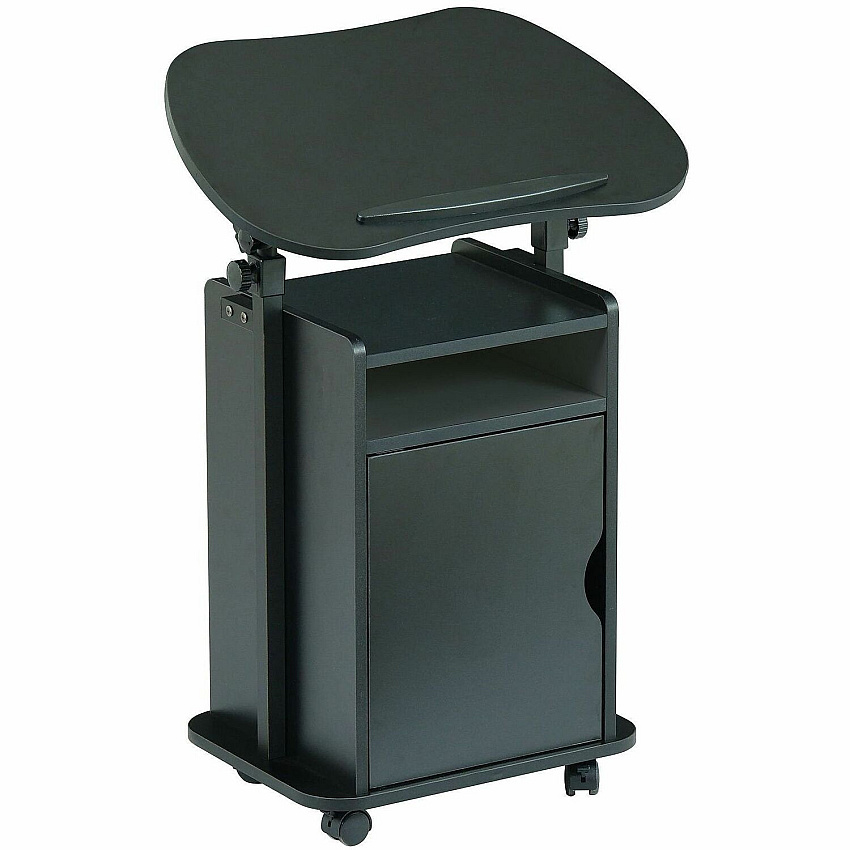 Techni Mobili Sit-to-Stand Adjustable Laptop Cart (B007BK)