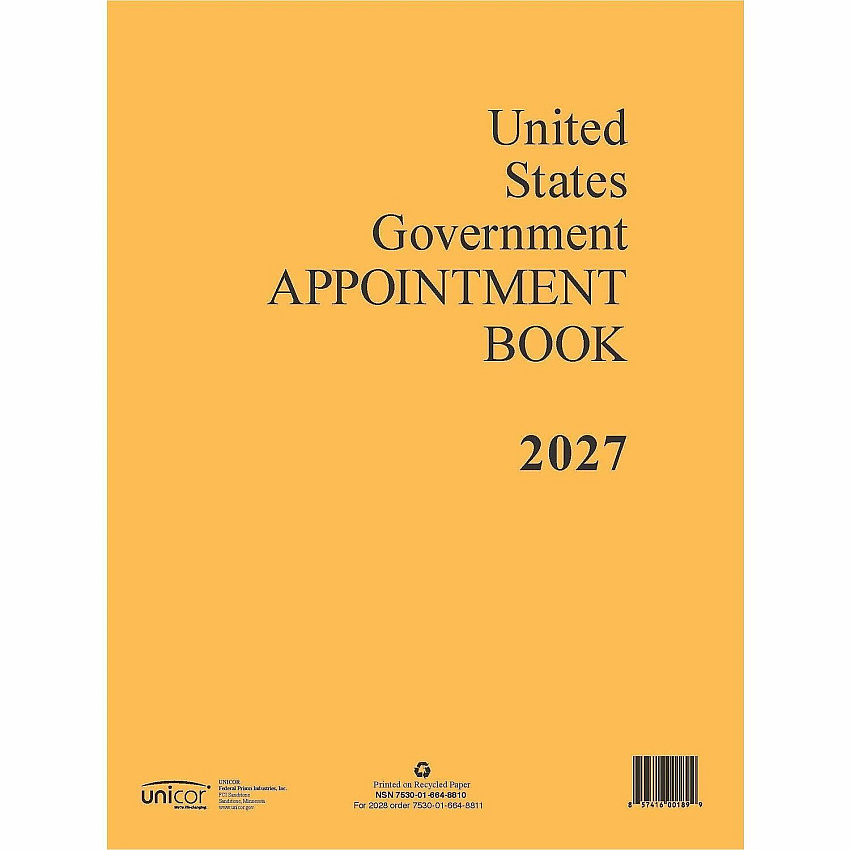 Unicor Weekly Appointment Book (6648810)