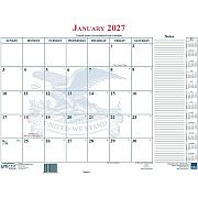 Unicor Blotter Style Monthly Calendar Pad (6648794)