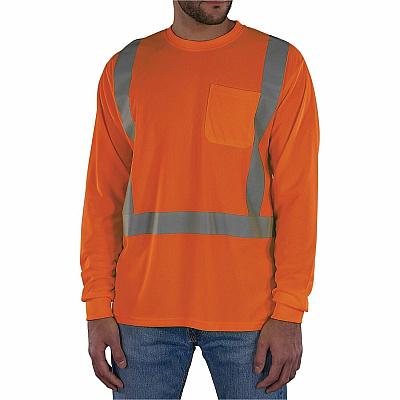 ergodyne Essential Hi-Vis Long Sleeve T-Shirt - Type R, Class 2 (21916)