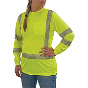 ergodyne GloWear 8387 Womens Hi-Vis Long-Sleeve T-Shirt (22353)