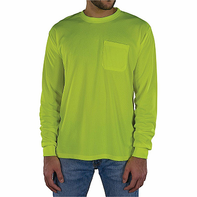 ergodyne Non-Certified Essential Hi-Vis Long Sleeve T-Shirt (21813)