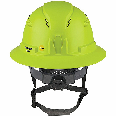 ergodyne Skullerz 8964-MIPS Type 2 Full-Brim Safety Helmet (60611)