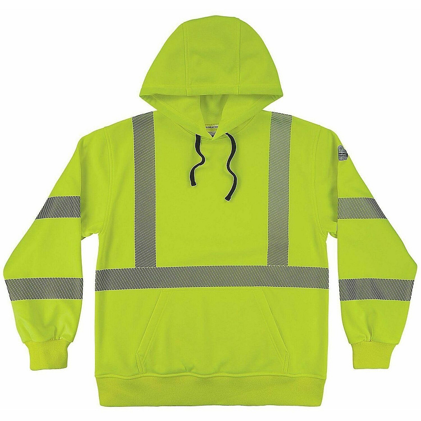ergodyne GloWear 8304W Womens Hi-Vis Hooded Sweatshirt (23117)