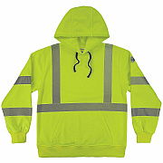 ergodyne GloWear 8304W Womens Hi-Vis Hooded Sweatshirt (23112)