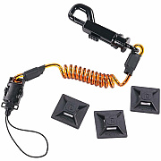 ergodyne Squids 3151 Coil Lanyard with Mini Adhesive Mounts (19260)